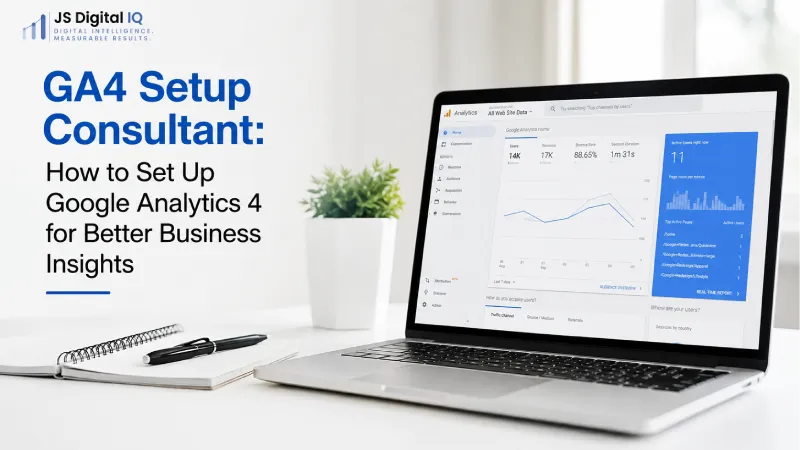 GA4 Setup Consultant: How to Set Up Google Analytics 4 for Better Business Insights